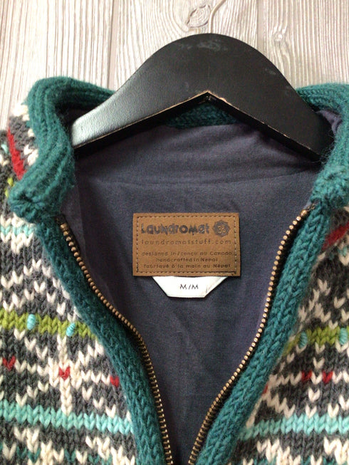 Laundromat Wool jacket Cardigan Size Medium