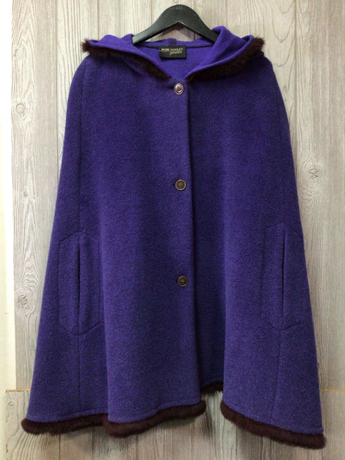 Marie Dooley Signature Cape Fur Trim Size Large Handmade