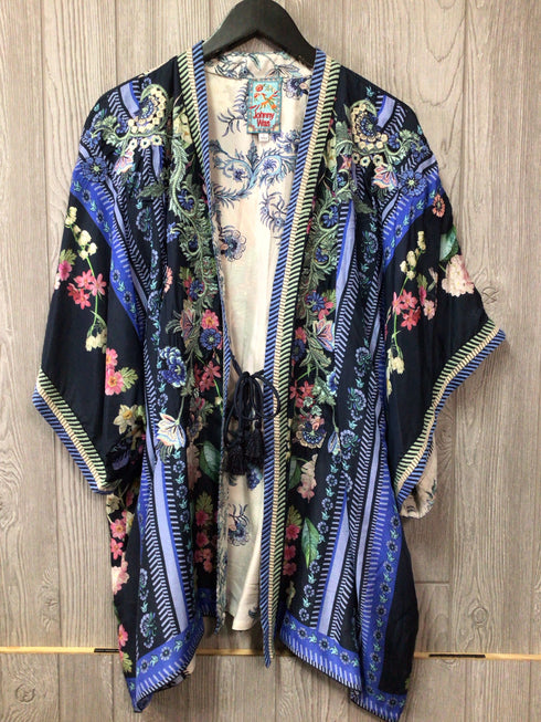 Johnny Was Reversible Kimono Size Large pre-owned