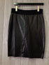 White & Warren Skirt Leather Size Small