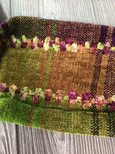 Barbara Willis Handwoven Chenille Scarf