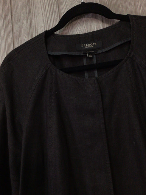 Talbots Linen Jacket Size Large