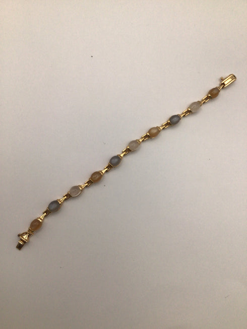 Ross Simons 6.5" Moonstone Tennis Bracelet Vermeil