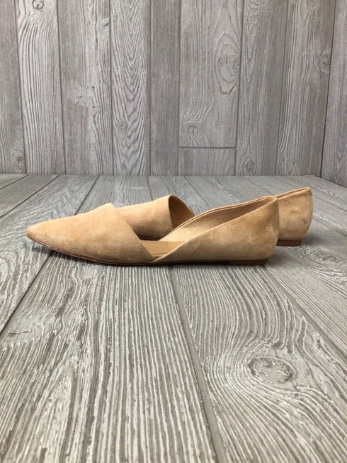 J Crew suede d'Orsay Flats Size 9