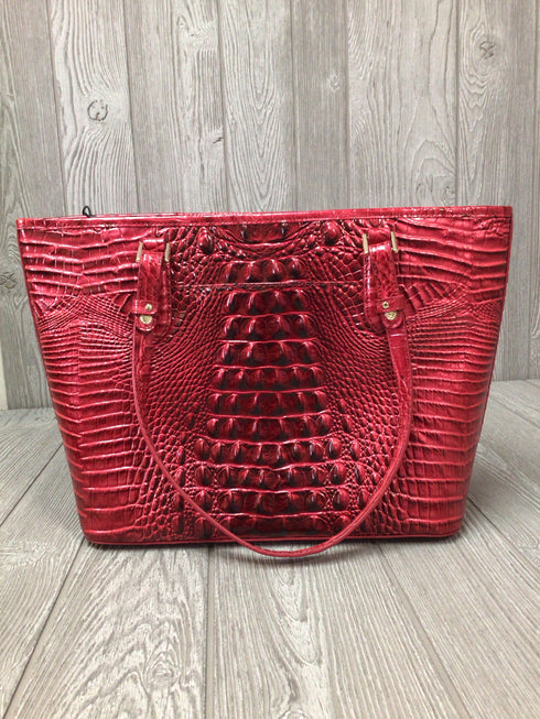 Brahmin Merlot Ombre Asher Medium Tote Melbourne Leather