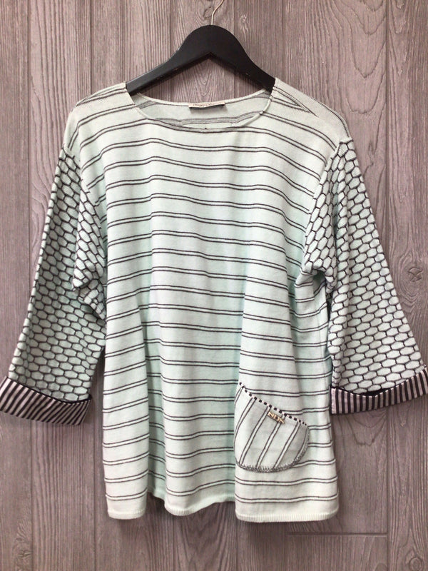 Margaret Winters Knit Top Size Large