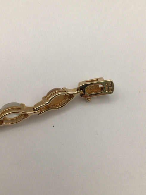 Ross Simons 6.5" Moonstone Tennis Bracelet Vermeil