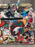 Pop Art Alice Multi-Color Satchel Genuine Italian Leather Purse
