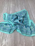 Anokhi Swirl Sea 30" Square Cotton Scarf