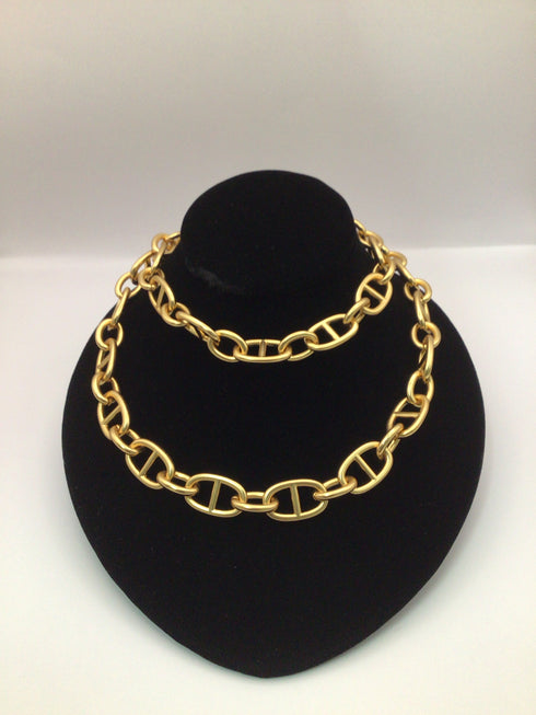 J Crew Nautical Link Necklace