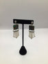Agate Inlay Stering Earrings