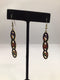 Vintage Cloisonne Drop Earrings