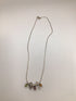 JZH modernist gemstone accent Necklace