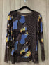 La Piel Mesh Top Size Medium-Large