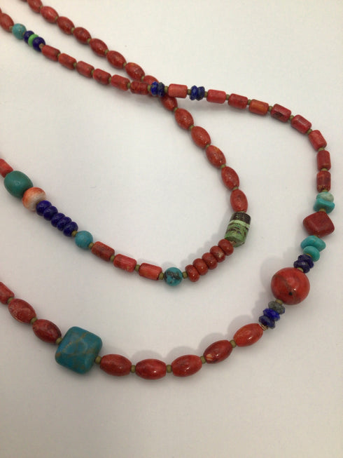 Artisans Multi-Stone Necklace
