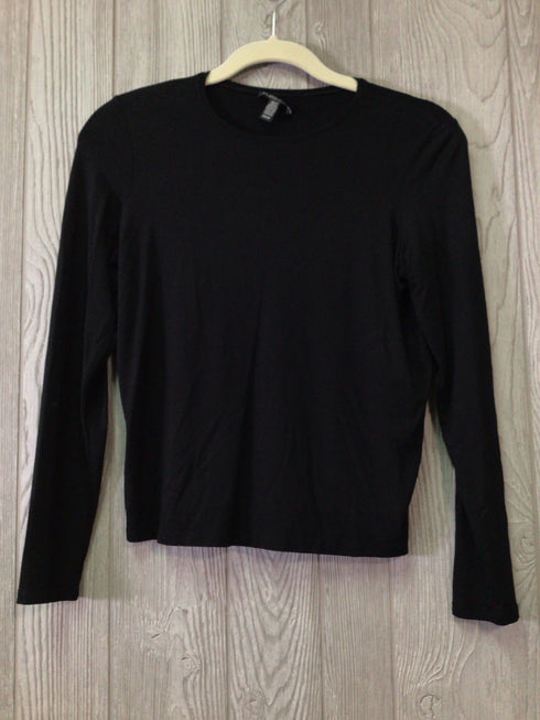 Eileen Fisher Silk LS T-shirt Size Small-Petite