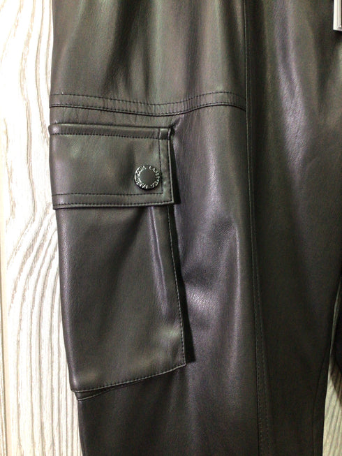 Karl Lagerfeld Pants faux-leather Size 16 New
