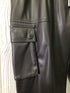 Karl Lagerfeld Pants faux-leather Size 16 New