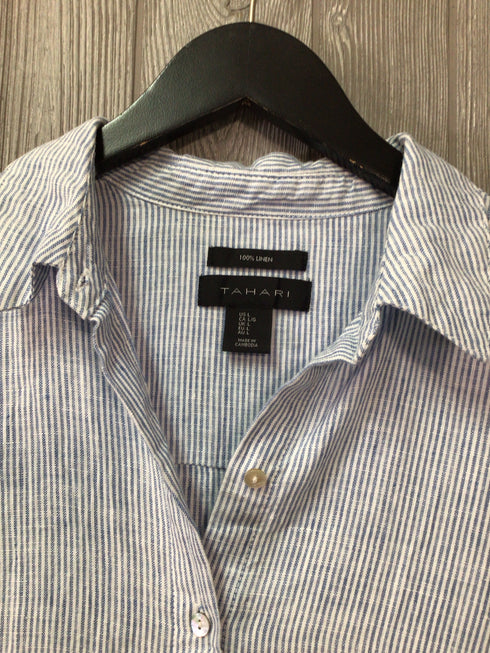 Tahari Linen Dress Size Large