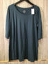 J Jill Ballet Sleeve Tunic T-shirt Size X-Large-Petite New