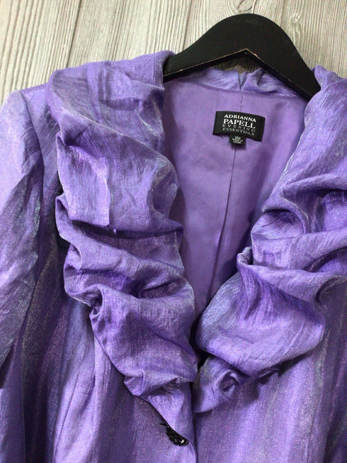 Adrianna Papell Event Top with Belt Size 16W