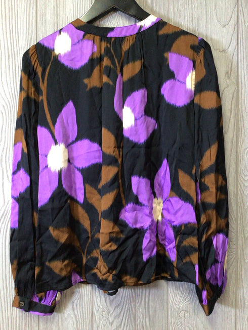 Velvet Satin Top Size Small