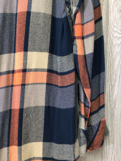 Tolani Collection Flannel Shirt Size Medium