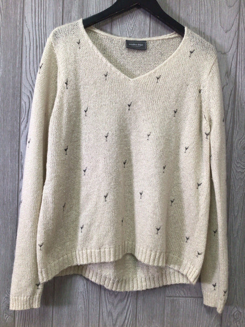 Wooden Ships Sweater Size Small/Medium