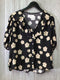 Trovata Birds of Paradis Blouse Size Medium