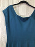 Fair Indigo Pima Cotton Jersey Dress Size Large