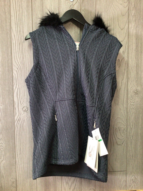 Spyder Major Hoodie Cable Core Sweater Vest Size Large New pre-owned