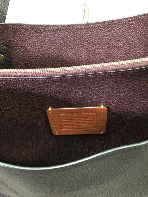 Coach 3-compartment Tote Leather