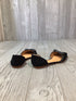 J Crew Glitter Bow Flats Size 5.5