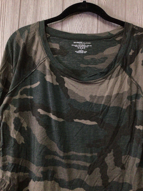 Majestic Filatures Modal/Cash/Silk T-shirt Size Medium