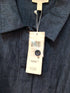 Eileen Fisher Jacket Handkercheif linen Size Large New