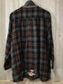 Johnny Was Krysha Velvet Placket Mandarin Shirt Size Large New