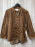 Trovata Birds of Paradise Quincy Clover Blouse Size Small New