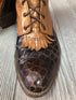 D.W. Frommer II Packer Cowboy Boots Handmade Rare Vintage Women's Size 8