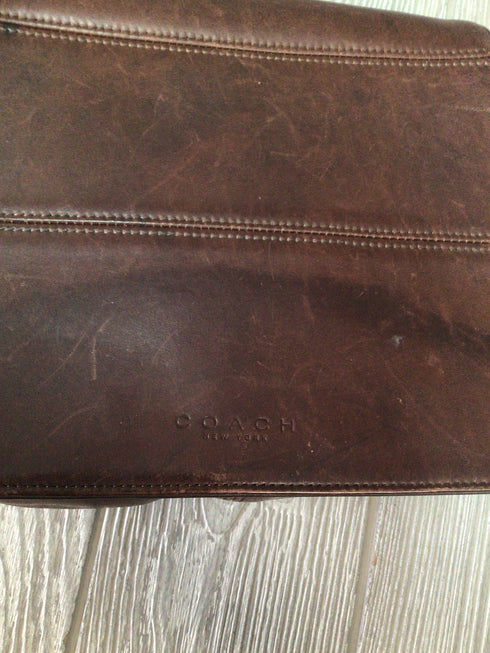 Coach Tribeca Stitch flap 9092 shoulder vintage Purse