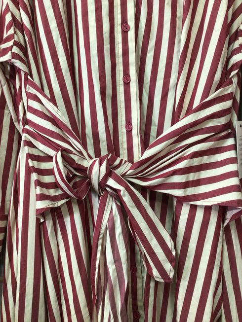 Eloquii Cinch detail maxi shirt Dress Size 4X New