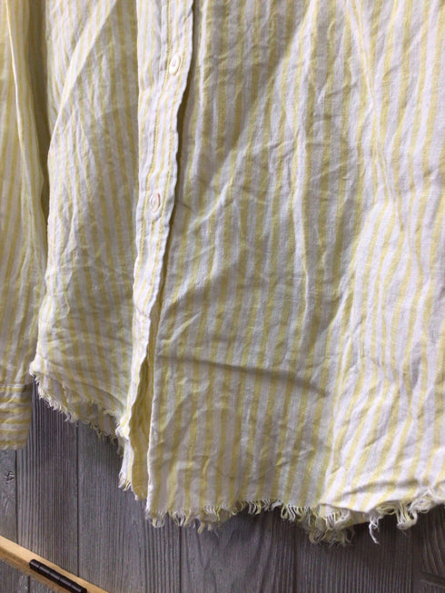 FRAME Linen Weave Top Size X-Large