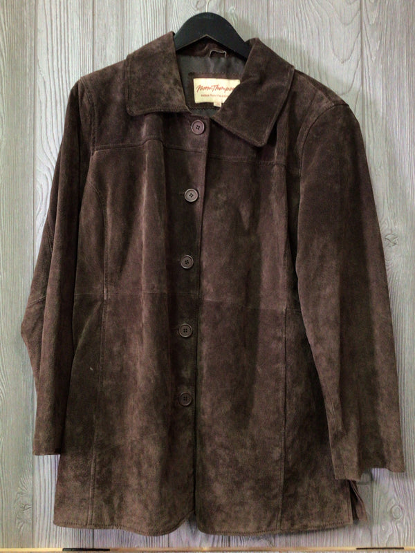 Norm Thompson Suede Jacket Size Large