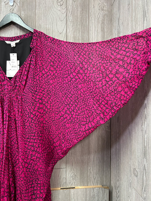 Diane von Furstenberg Dress Silk kaftan Size 8 New