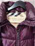 Burberry Brit Puffer Coat Down Size 10