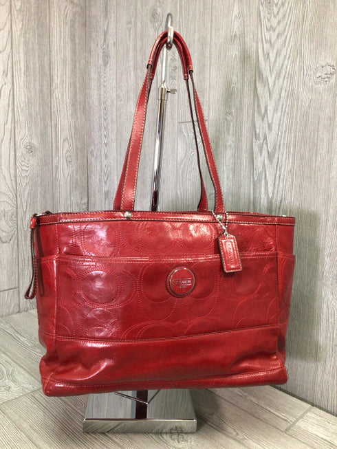 Coach Diaper Bag Tote Patent Leather New pre-owned