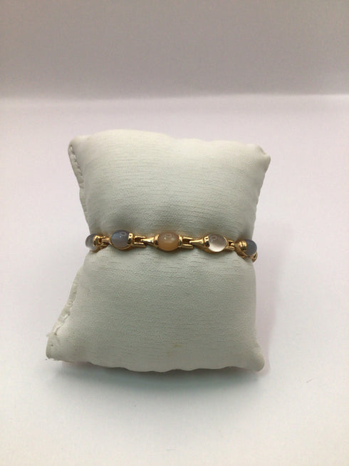 Ross Simons 6.5" Moonstone Tennis Bracelet Vermeil