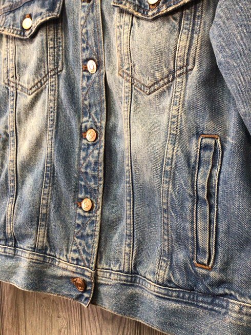 J Crew Denim Jacket Size Medium