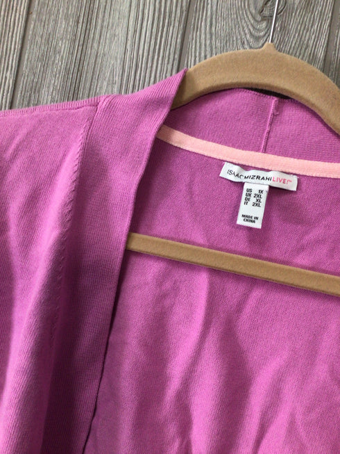 Isaac Mizrahi Crop Cardigan Size 1X