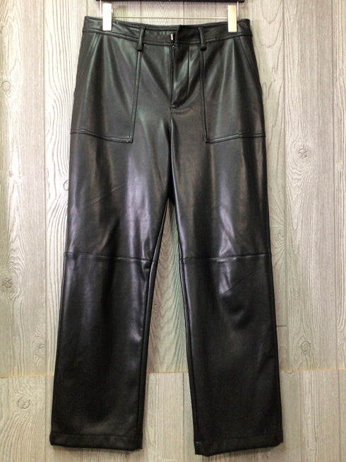 7 For All Mankind Faux-leather Pants Size Medium