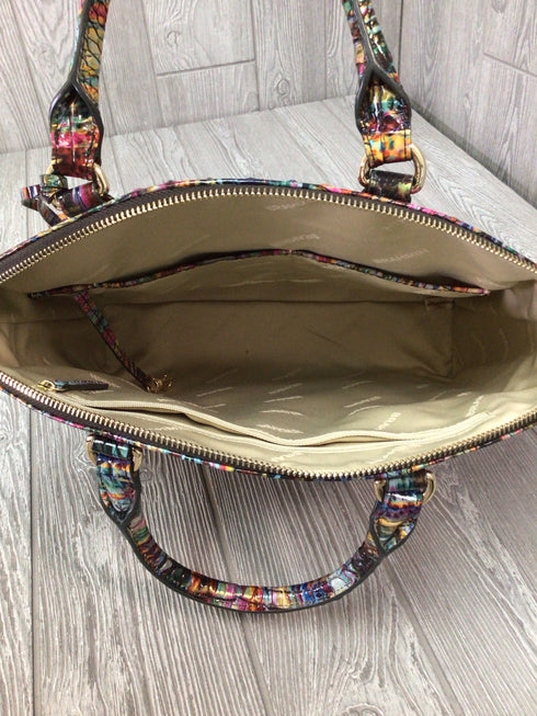 Brahmin Virtuous Melbourne Large Duxbury Satchel Leather